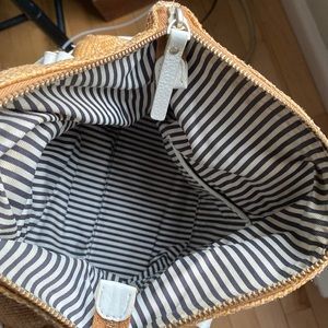 Kate spade woven satchel